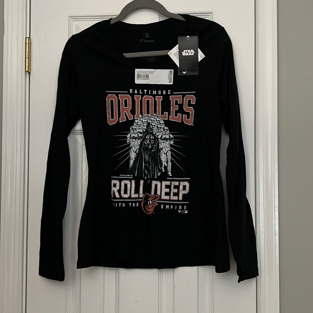 Star Wars X Orioles Baseball Long Sleeved Shirt